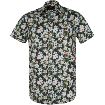 Brody Frangipani Print Short Sleeve Shirt