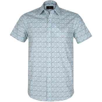 Brody Abstract Geometric Print Short Sleeve Shirt