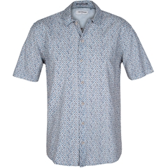Geometric Print Short Sleeve Shirt-shirts-FA2 Online Outlet Store
