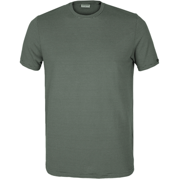 Dark Steel Fine Stripe T-Shirt