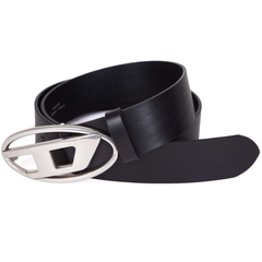 D-Logo Silver Buckle Leather Belt-sale accessories-FA2 Online Outlet Store