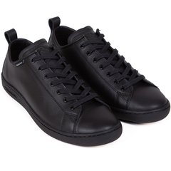 Miyata Black Sole Leather Sneakers-sale gifts-FA2 Online Outlet Store
