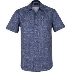 Brody Micro Floral Print Short Sleeve Shirt-shirts-FA2 Online Outlet Store