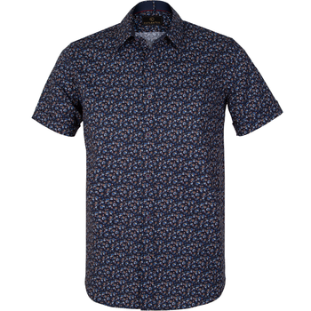 Brody Micro Paisley Print Short Sleeve Shirt