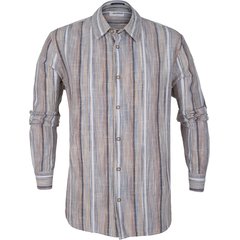 Multi-coloured Slub Stripes Casual Shirt-shirts-FA2 Online Outlet Store
