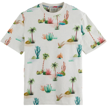 Regular Fit Cactus Print T-Shirt
