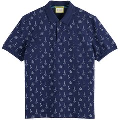 Regular Fit Nautical Print Polo-t-shirts & polos-FA2 Online Outlet Store