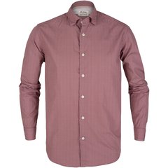 Treviso Micro Check Print Casual Cotton Shirt-shirts-FA2 Online Outlet Store