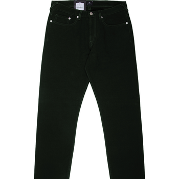 Taper Fit Garment Dyed Organic Cotton Jeans