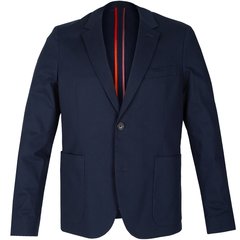 Mid-fit Stretch Cotton Blazer-jackets & blazers-FA2 Online Outlet Store