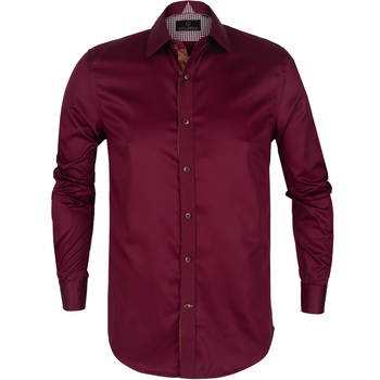 Richard Cotton Twill Shirt With Placket Trim
