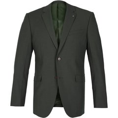 Olive Cyril Plain Stretch Dress Jacket-jackets & blazers-FA2 Online Outlet Store