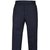 Caper Navy Windowpane Check Wool Dress Trouser