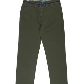 Garment Dyed Stretch Cotton Chino