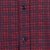 Uneven Check Print Stretch Cotton Shirt