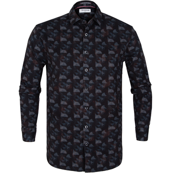 Structure Print Casual Shirt