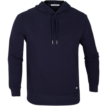 Cotton Blend Knitted Pullover Hoody