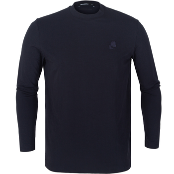 Embroidered Logo Long Sleeve T-Shirt