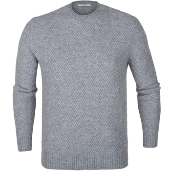 Herringbone Rib Knit Pullover
