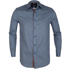 Clyde Retro Geometric Stretch Cotton Shirt-shirts-FA2 Online Outlet Store
