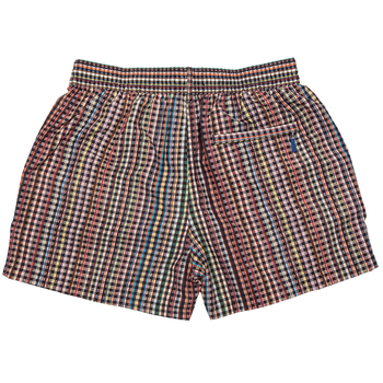 Multi Check Swim Short