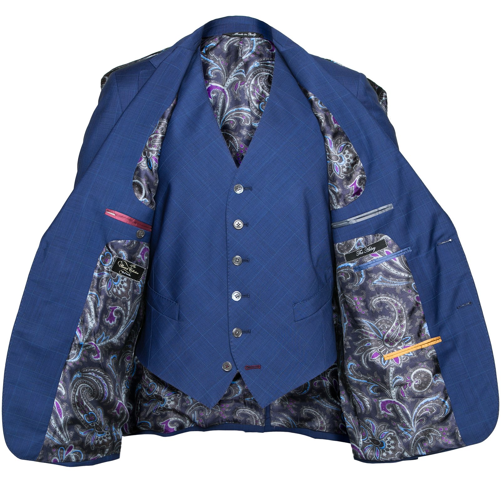 Paul Smith THE British Collection ３ピース美品 中古・古着通販】PAUL SMITH (ポールスミス) 千鳥格子柄ダブル